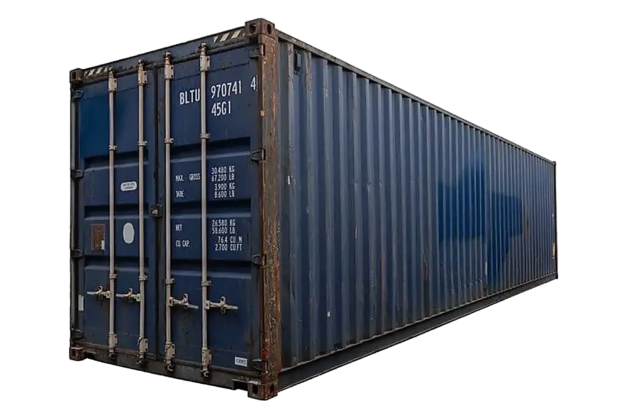 Container Dry 40 pés DC