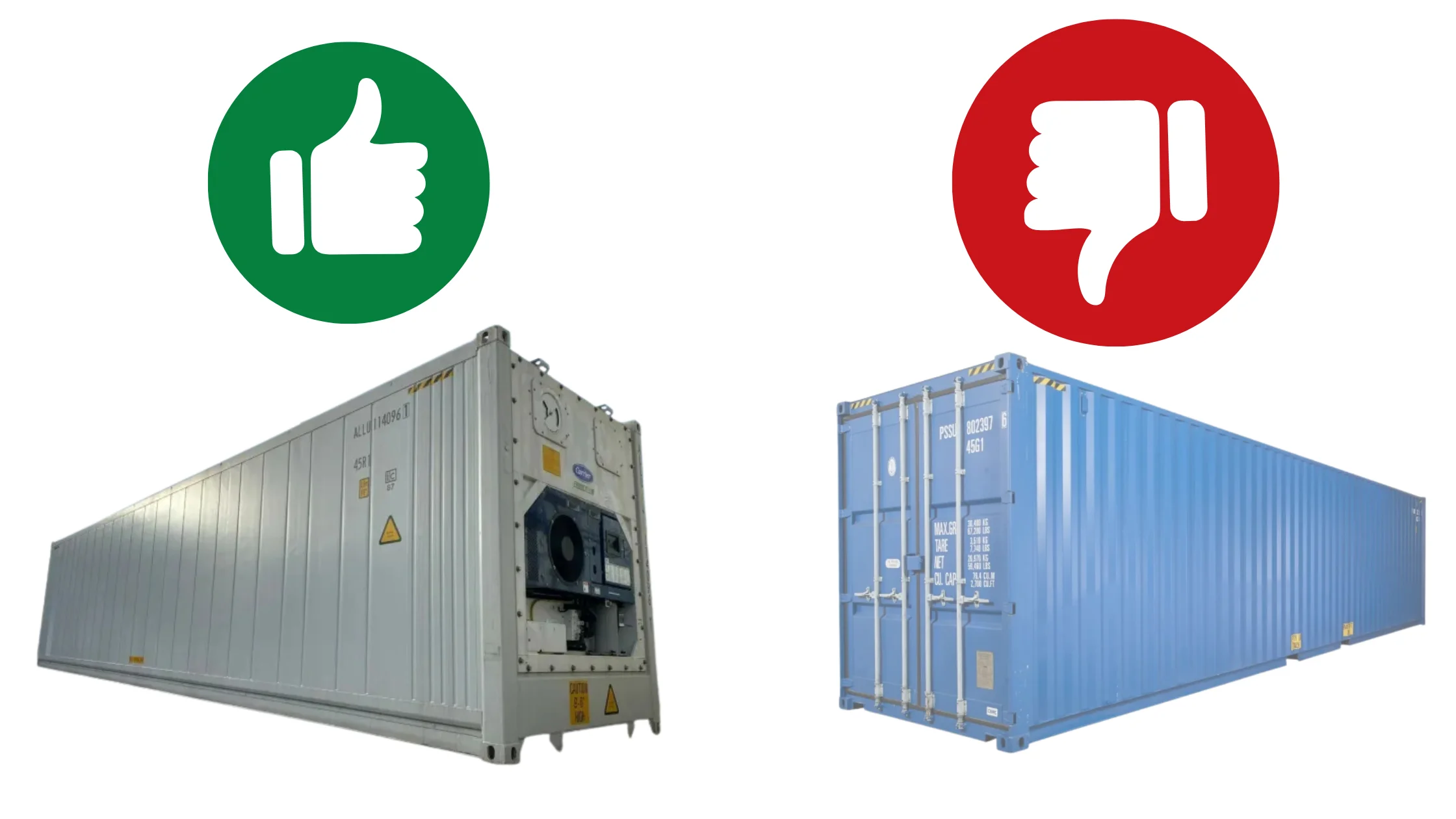 Container reefer com isolamento térmico de fábrica