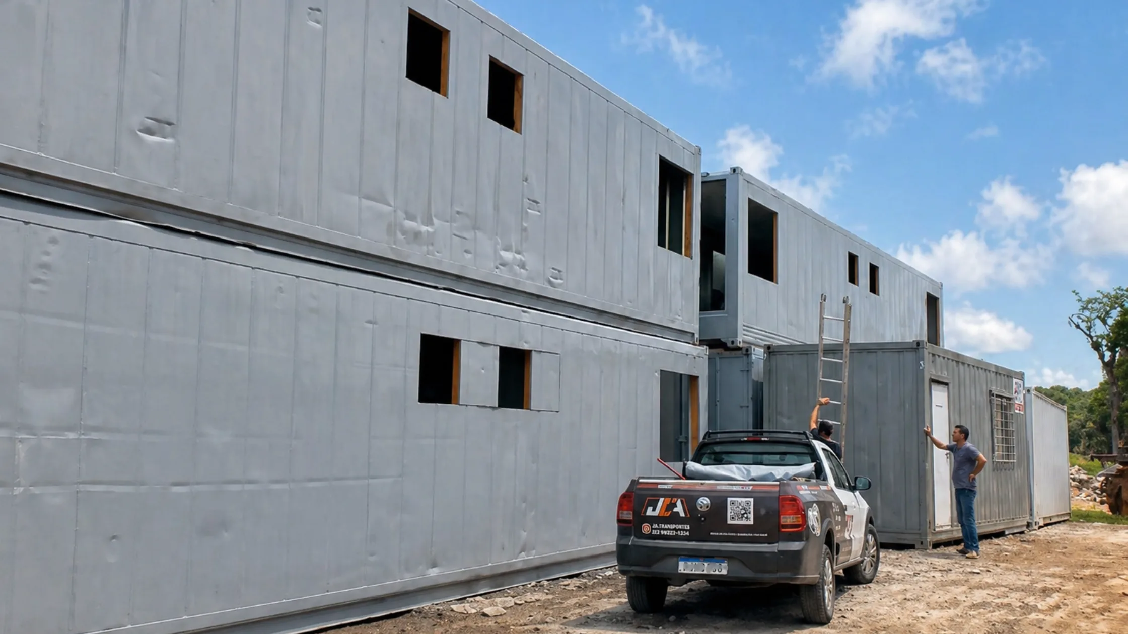 O que verificar antes de comprar um container usado